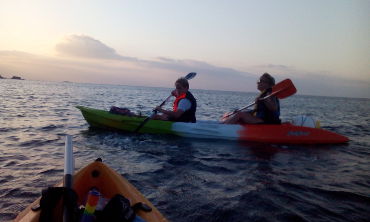 Latchi Sunset kayak