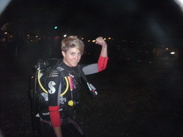 La Plage place night diver