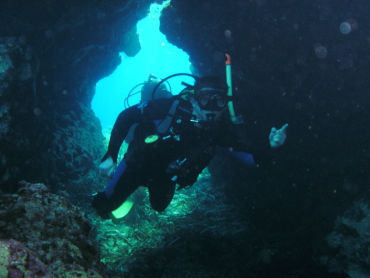 Saint George Island adventure divers under-water